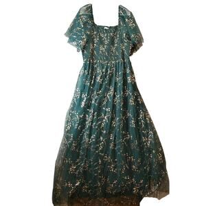 chinese dress ladies Cassandra Open Back Maxi Dress
